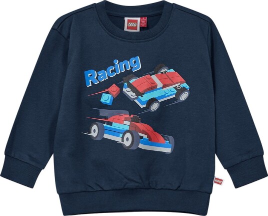LEGO® Wear Collegegenser   LWSap 700   Navy m. Trykk   LEGO® Wear   4 år (104)   Collegegenser   Marineblå