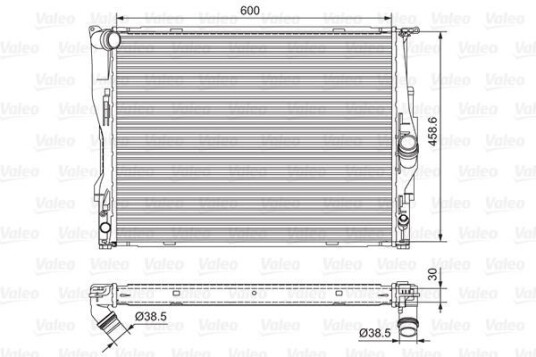 Radiator VALEO 701542