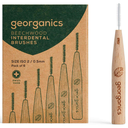 Sustainable Gap Brushes Georganics 0,5 mm ISO 2 Sustainable Gap Brushes Georganics 0,5 mm ISO 2