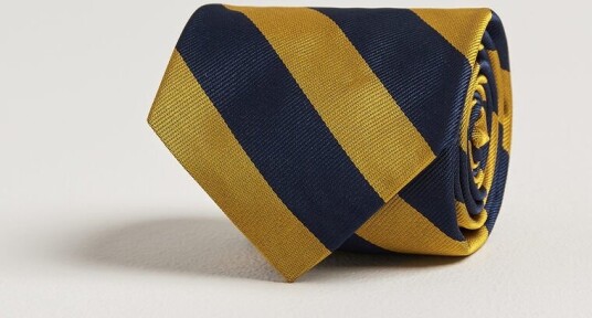 Polo Ralph Lauren Striped Club Tie Navy/Gold