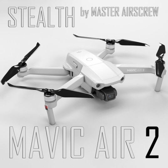 Master Airscrew Mavic Air 2 Stealth Prop Set Blck Master Airscrew Mavic Air 2 Stealth Prop Set Blck