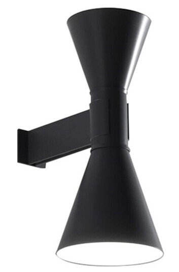 Nemo Lighting - Applique de Marseille Mini Vegglampe Black