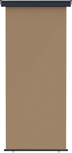vidaXL Balkong Side Markise 60 x 250 cm 100% polyester jern stål