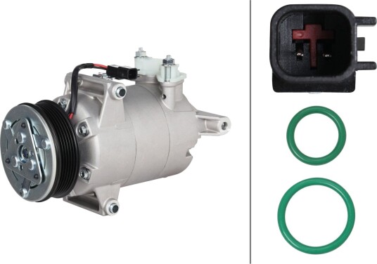 HELLA 8FK 366 202-771 AC-kompressor