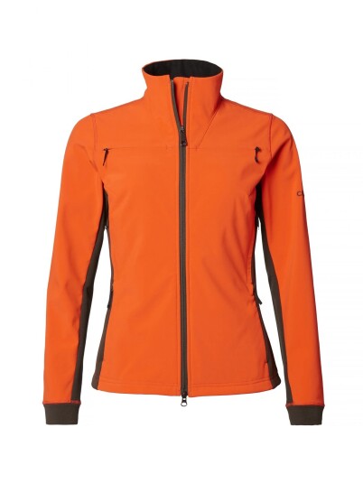 Chevalier Nimrod Windblocker Jacket Women High Vis Orange 46W