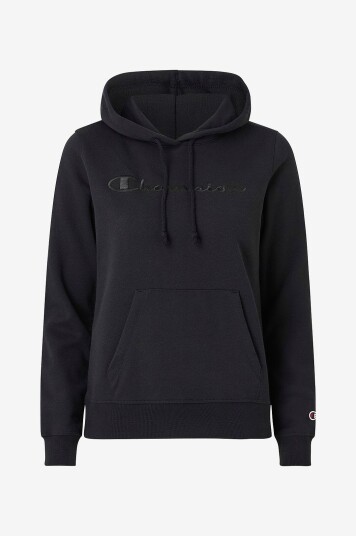 Champion Hettegenser Hooded Sweatshirt Svart