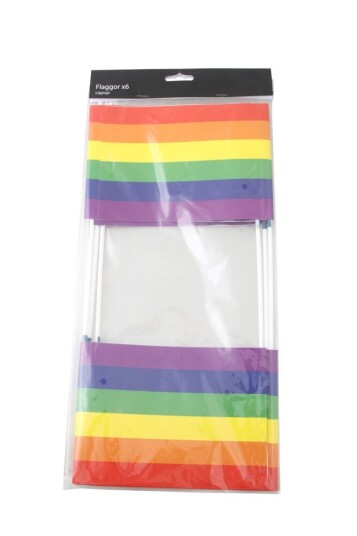 Flagg Pride 14x21cm 6pk