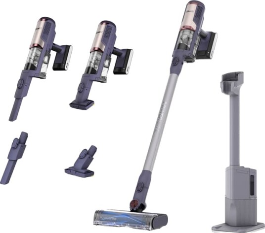 Shark PowerLite Pet Clean&Empty trådløs støvsuger BU3621EUT(lilla)