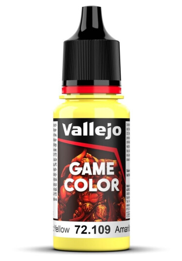 Vallejo 72.109 Gult Acryl Maling Væske 18 Ml 1 Stykker