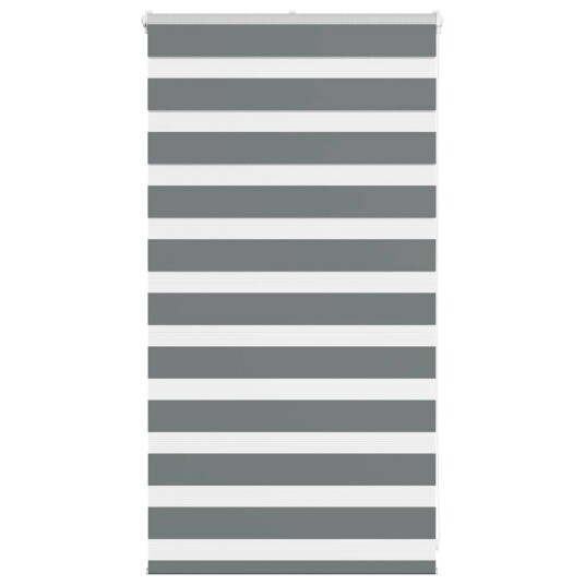 Sebragardin mørkegrå 90x100 cm stoff bredde 85,9 polyester