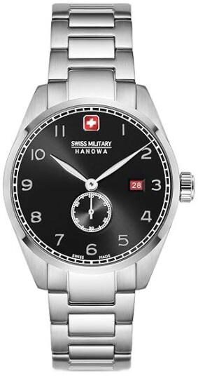Swiss Military Hanowa Herreklokke SMWGH0000704 Hanowa Sort/Stål Ø42