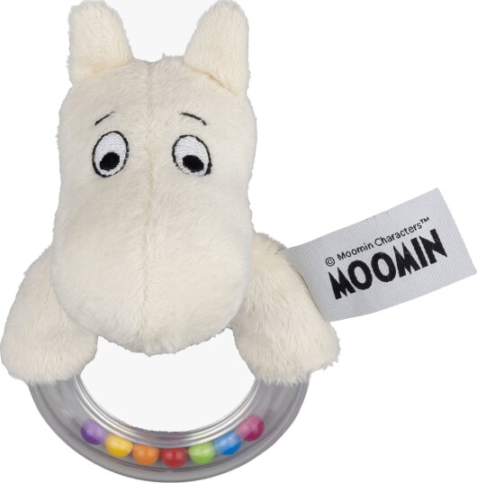 Mummitrollet Rangle Hvit
