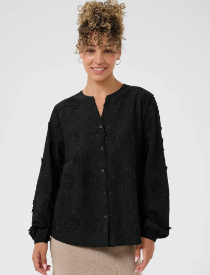 Cream Crhilda Shirt - Black - 36