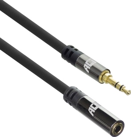 Act Lydforlengelseskabel 3,5 Mm Stereo Hann Til Hunn 5 Meter