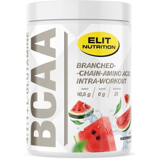 Elit Nutrition ELIT Bcaa 4:1:1 + L-glutamine Watermelon 400 g