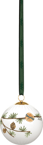 Kähler Hammershøi Christmas julekule Ø6 cm 2025 Kähler Hammershøi Christmas julekule Ø6 cm 2025