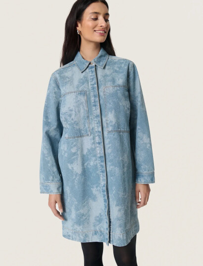 Soaked in Luxury Slaltea Denim Dress - Blue - XL Soaked in Luxury Slaltea Denim Dress - Blue - XL