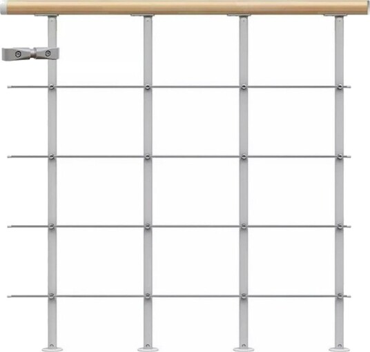 Dolle Gelender Til Repos Boston Bøk Startkit Pearl Grey Dolle Gelender Til Repos Boston Bøk Startkit Pearl Grey
