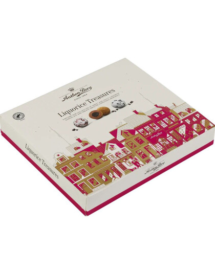 Anthon Berg Liquorice Treasures 240 gram Anthon Berg Liquorice Treasures 240 gram