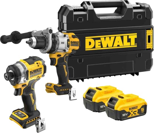 Dewalt DCK2200H2T Kombokit Drill & Slagbormaskin 18V Med 2x5.0Ah Powerstack Dewalt DCK2200H2T Kombokit Drill & Slagbormaskin 18V Med 2x5.0Ah Powerstack