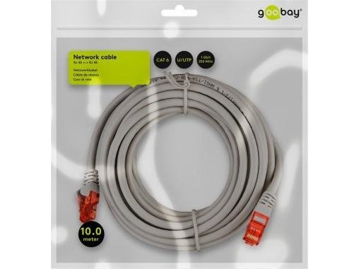 Goobay 72578 10 M Cat6 U/Utp Utp Rj-45 Rj-45