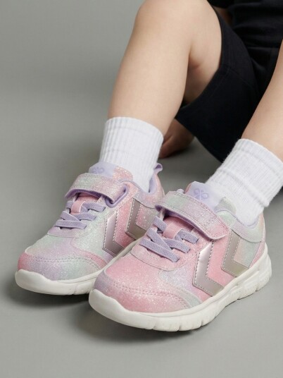Hummel Sko Crosslite Glitter Infant Multi Colour Rosa Hummel 24 Sko Flerfarget Hummel Sko Crosslite Glitter Infant Multi Colour Rosa Hummel 24 Sko Flerfarget