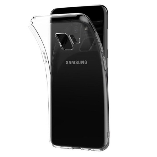 Samsung Galaxy S9 - Deksel/Mobildeksel - TPU Transparent