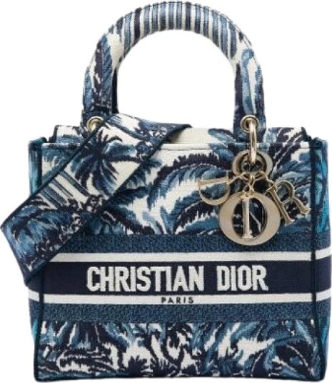 Dior Vintage Dame Pre owned Blå ONE SIZE,