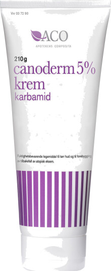 Gram Canoderm Krem 5%, 210 gram Gram Canoderm Krem 5%, 210 gram