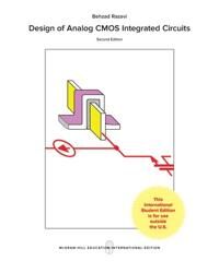 Design Of Analog Cmos Integrated Circuits Av Behzad Razavi