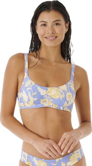 Rip Curl Women's Oceans Together D-Cup Top XS , Blue