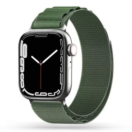 Tech-Protect Apple Watch (42/44/SE/45/49MM) Tech-Protect Nylon Pro Rem - Grønn