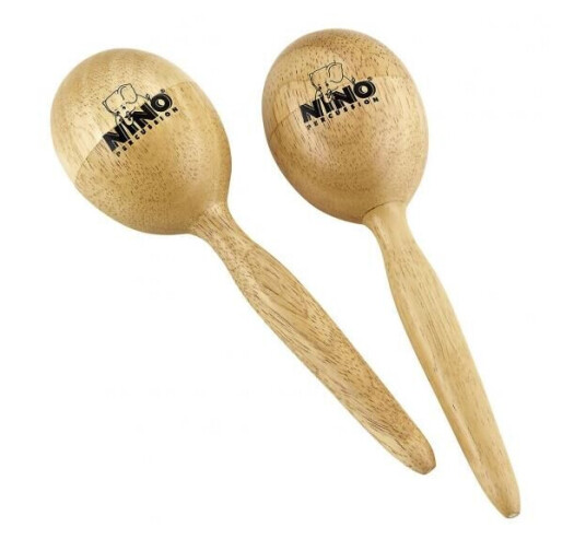 Nino Percussion Nino565 Wood Egg Maracas Nino Percussion Nino565 Wood Egg Maracas