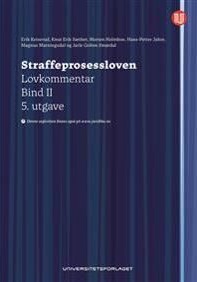 Straffeprosessloven Av Morten Holmboe, Hans-Petter Jahre, Erik Keiserud, Magnus Matningsdal, Jarle Golten Smørdal, Knut Erik Sæther