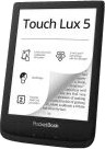 PocketBook Touch Lux 5 - eBook-leser - Linux 3.10.65 - 8 GB - 6 16 grånivåer (4-bts) E Ink Carta - berøringsskjerm - microSD-spor - Wi-Fi - blekksvart