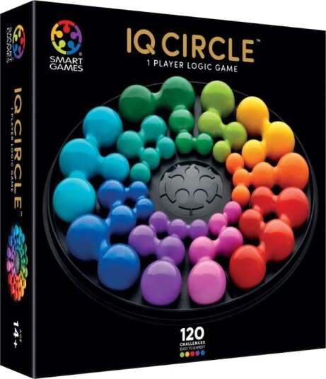 SmartGames IQ Deluxe Circle 3D Puslespill for Barn med 120 Utfordringer SmartGames IQ Deluxe Circle 3D Puslespill for Barn med 120 Utfordringer