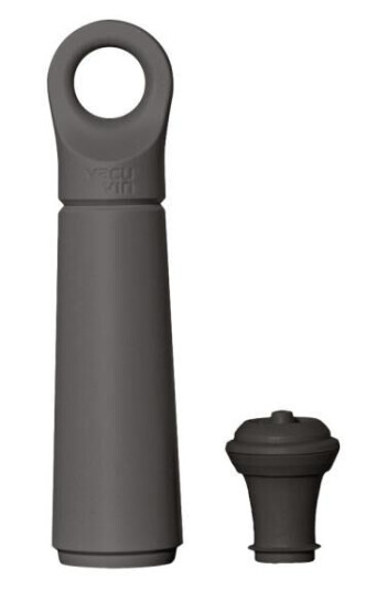Vacu Vin Loop wine saver graphite