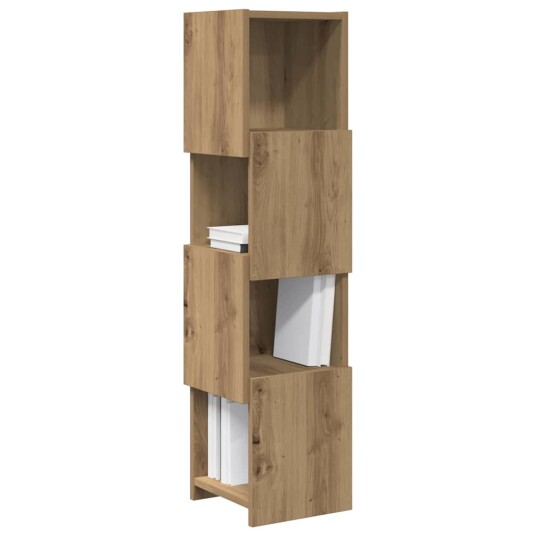  Hjørneskap Hvit 25,5x25x102cm Konstruert tre
