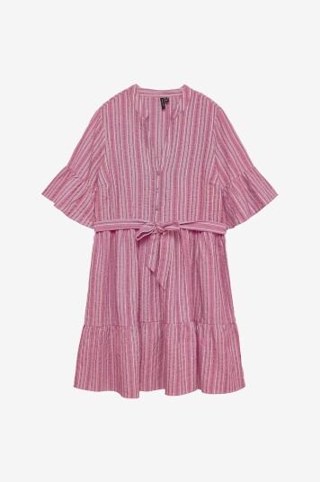 Vero Moda   Kjole vmElena 2/4 Short   Rosa