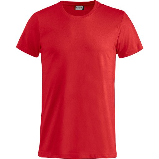 Basic T-Shirt Rød XS
