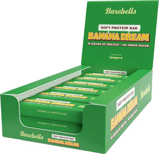 Barebells Soft Banana Dream 12x55g Barebells Soft Banana Dream 12x55g