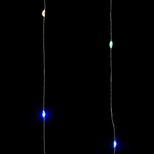 vidaXL Mikro eventyrlysslynger 40 m 400 LED fargerik 8 funksjoner