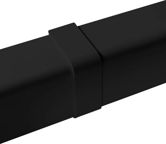 SKJØTESTYKKE 80X60MM, SORT