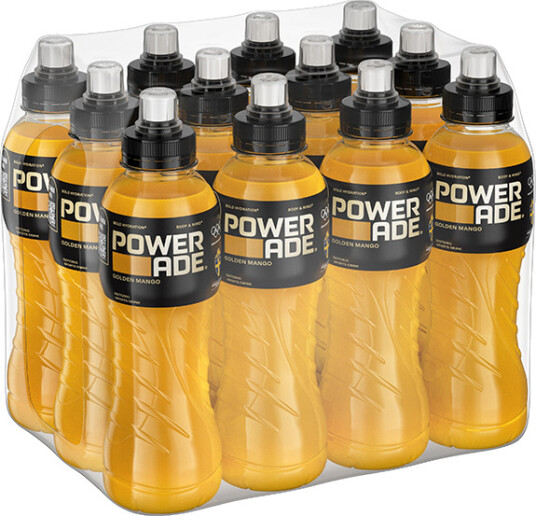 12 x Powerade Sportsdrikk 50 cl