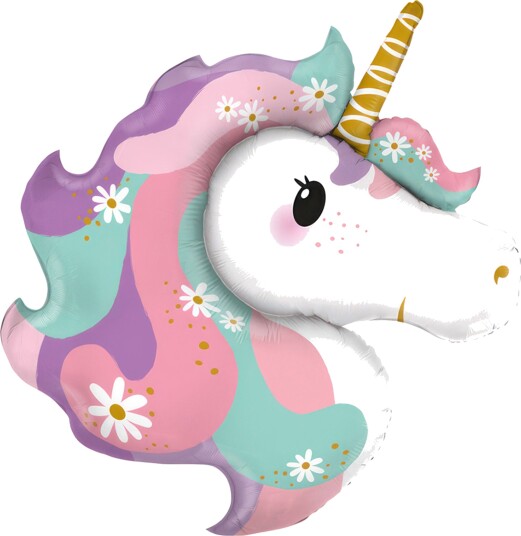Ballongkungen Folieballong Hippie Unicorn G72152