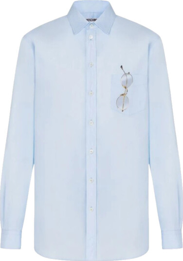 Moschino Herre Skjorter Blå 2XS,