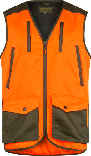 Seeland Men's Travo Vest Hi-Vis Orange S, Hi-Vis Orange