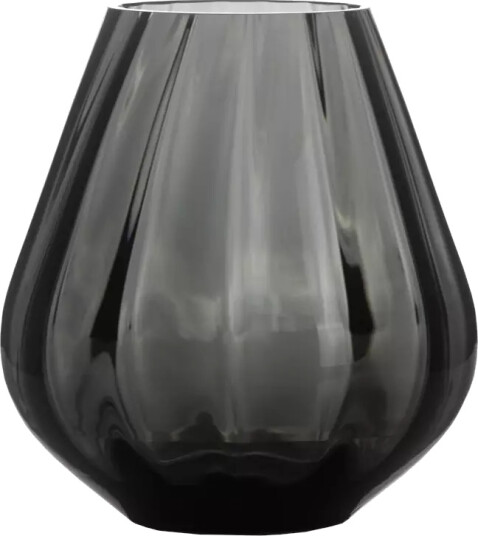 Magnor Rocks XO Stormlykt i Glass 22 cm Koksgrå