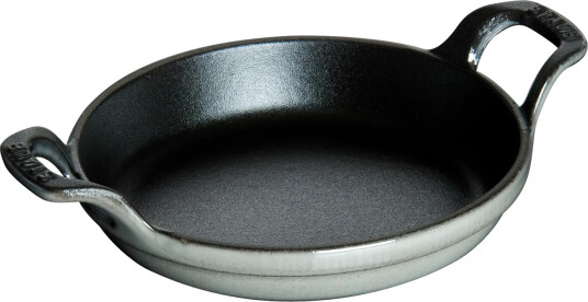 STAUB Staub rund ildfast form støpejern Ø20 cm Grafittgrå