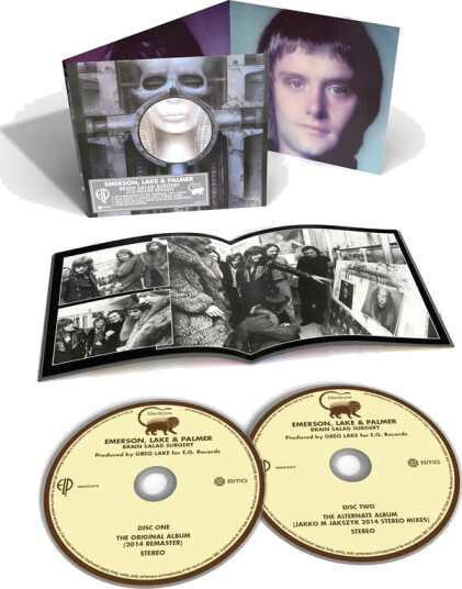 Emerson Lake & Palmer Brain Salad Surgery CD